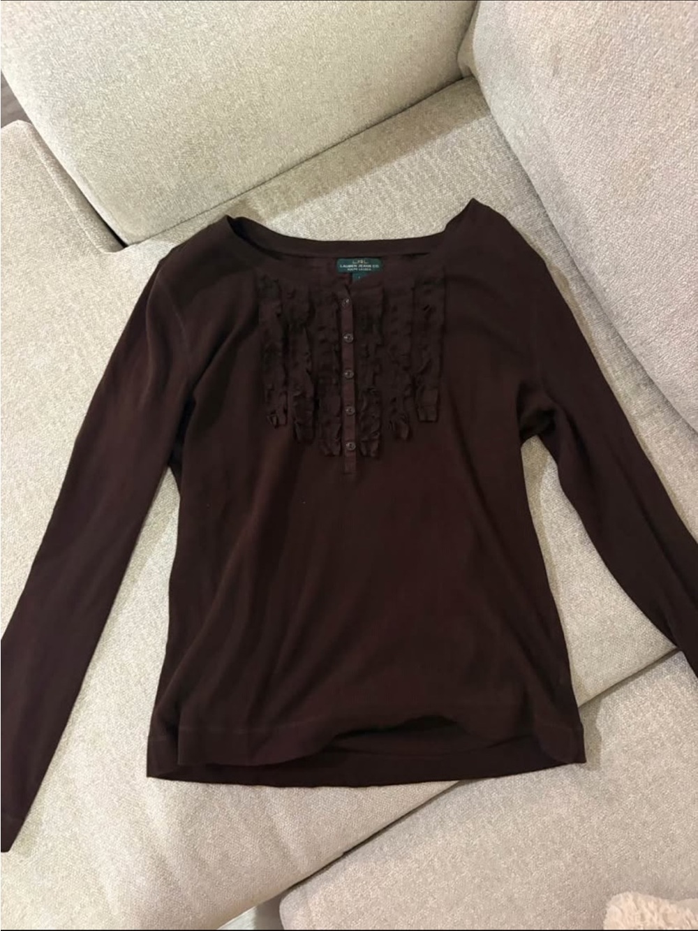 Lauren jeans Co women’s large top